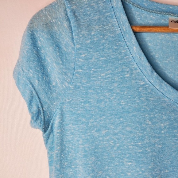 Allison Brittney V Neck Top Heathered Sz S - Picture 3 of 8